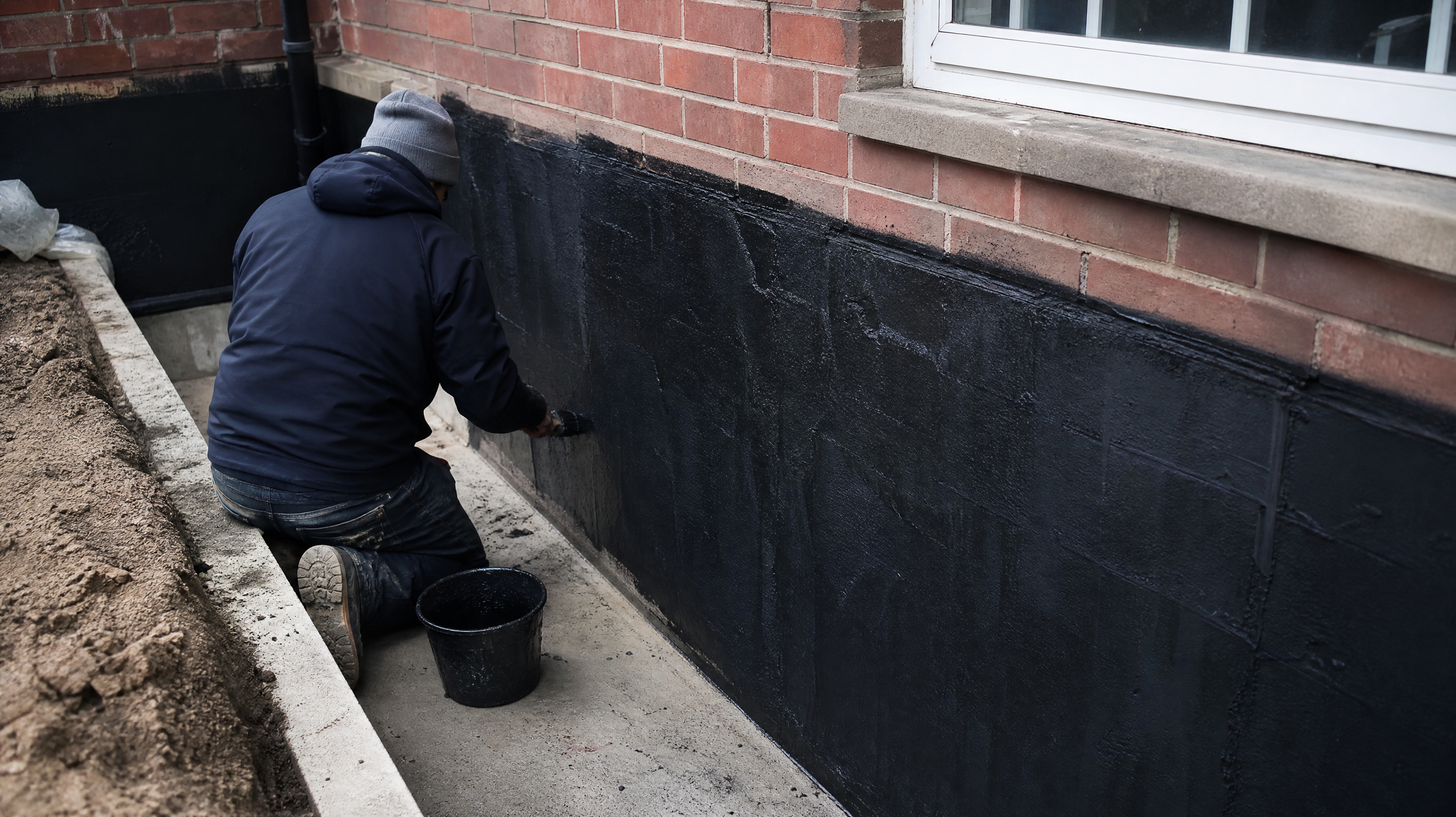 Waterproofing services for residential properties in Birmingham — professional installation