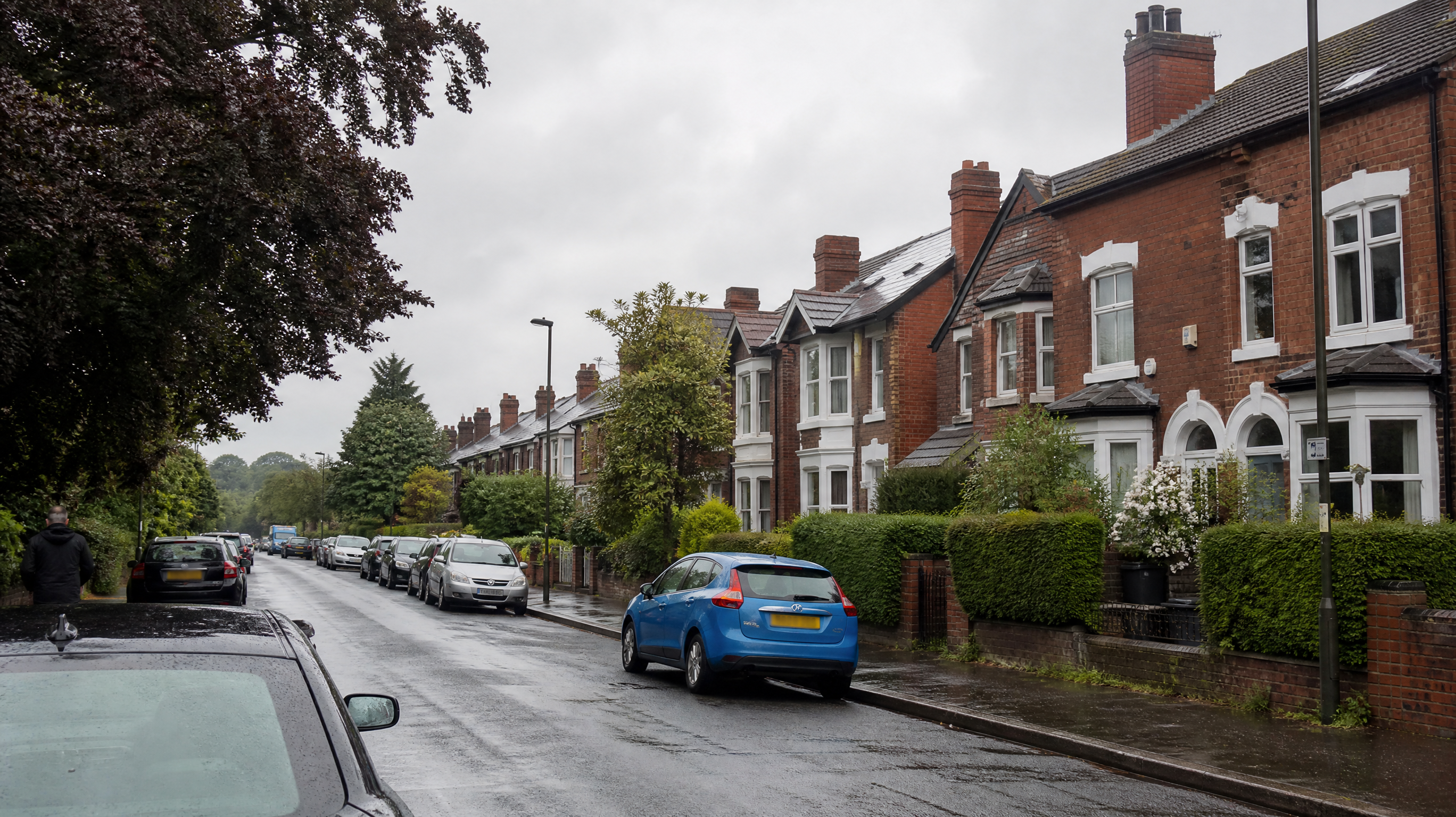Residential streets and properties in Moseley, West Midlands — area served by specialist damp proofing specialist