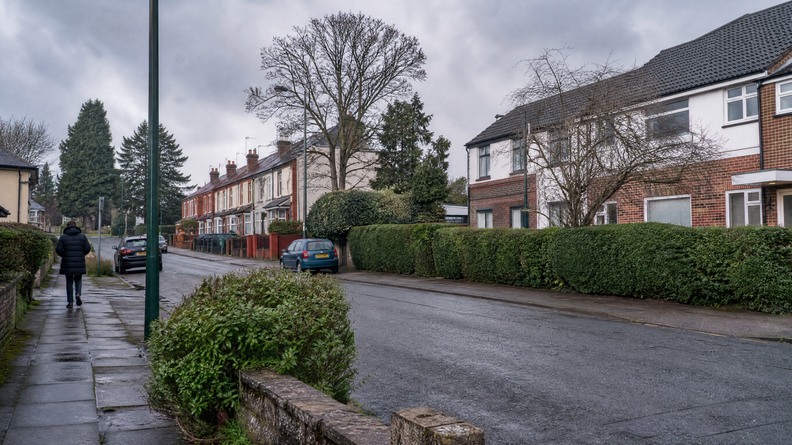 Residential streets and properties in Walsall, West Midlands — area served by specialist damp proofing specialist