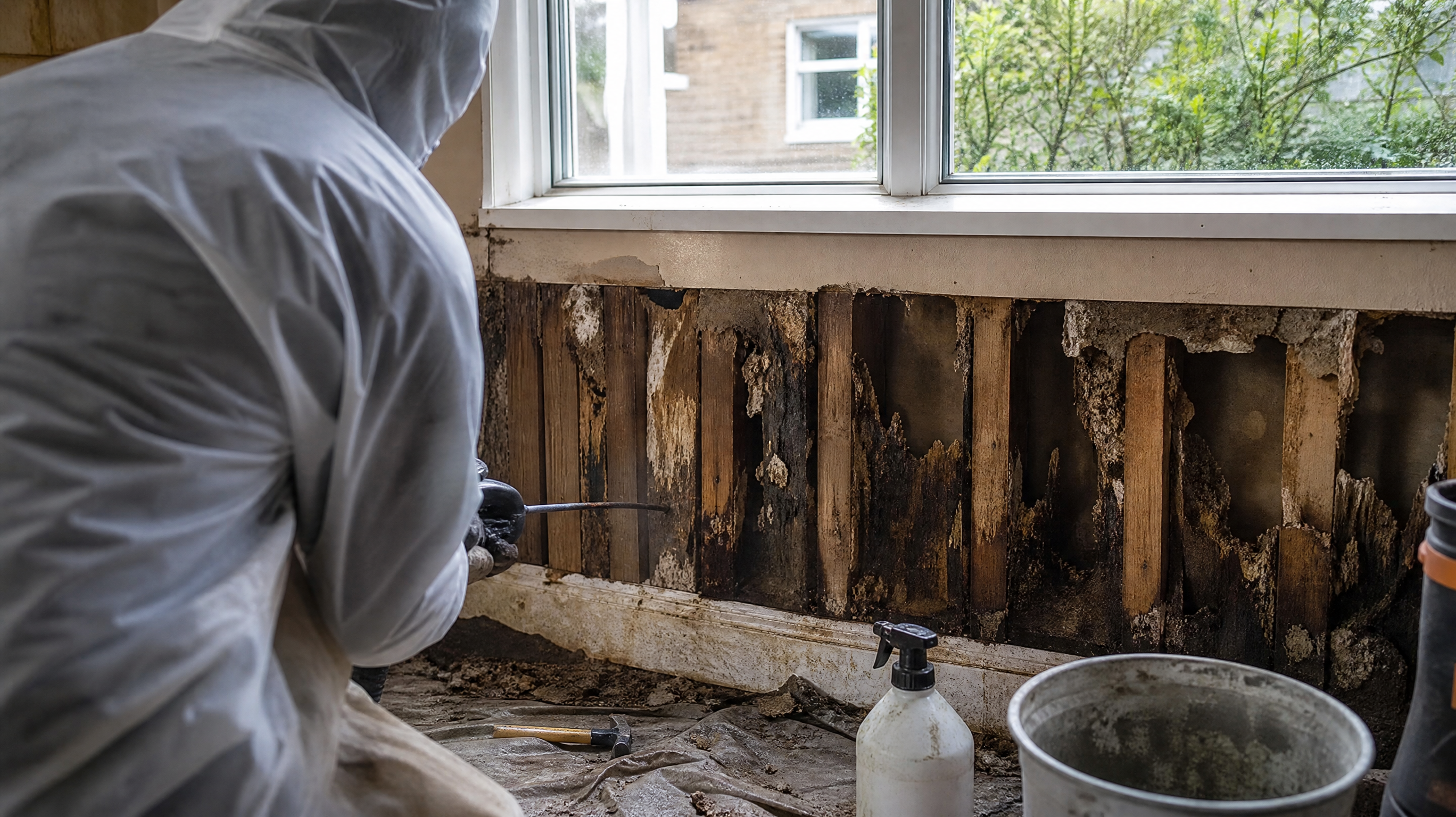 Dry Rot or Wet Rot? How to Tell, and What It Costs — specialist guide for UK homeowners considering dry rot and wet rot treatment